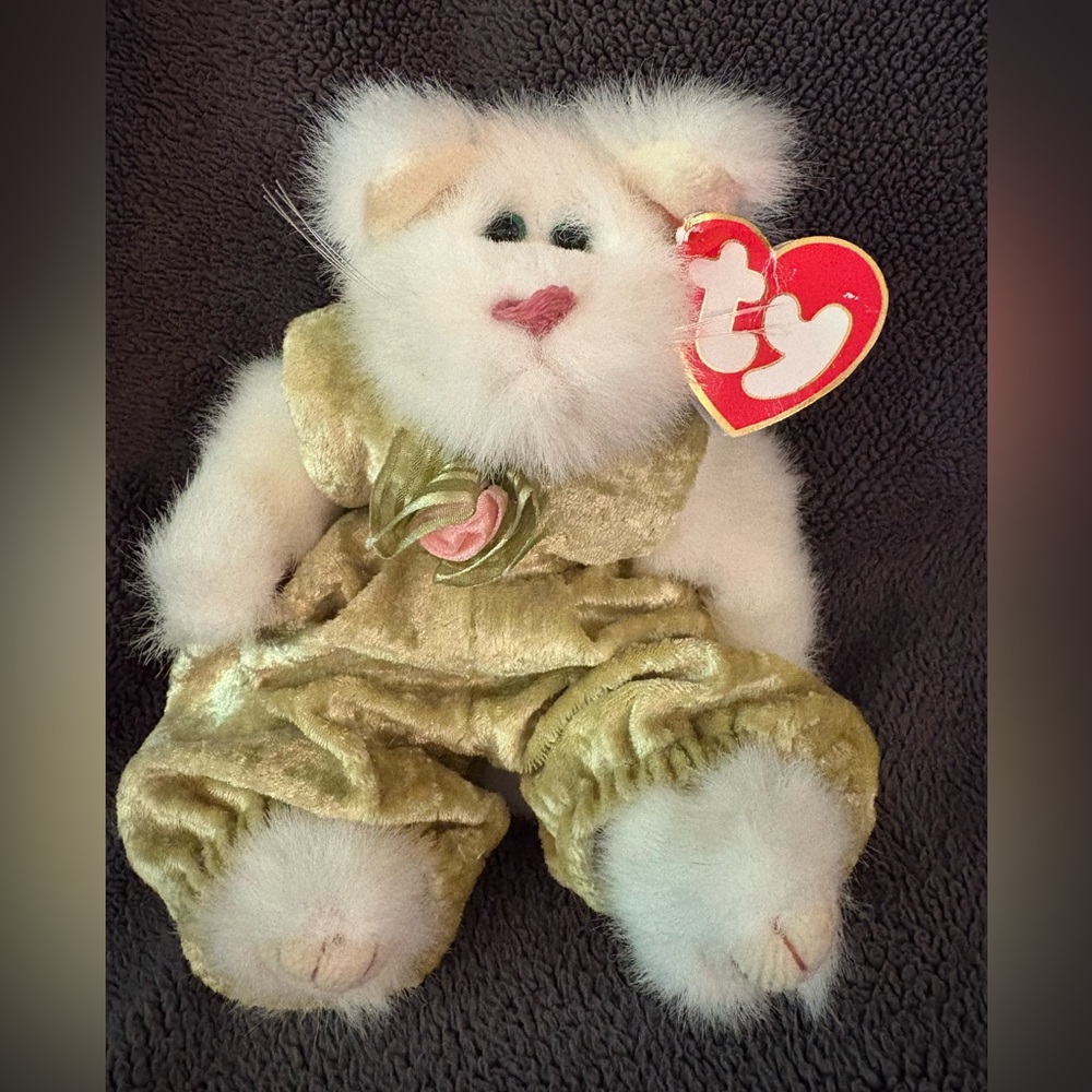 Vintage TY Cat Katrina - Jointed Retired TY Attic Treasures 1993